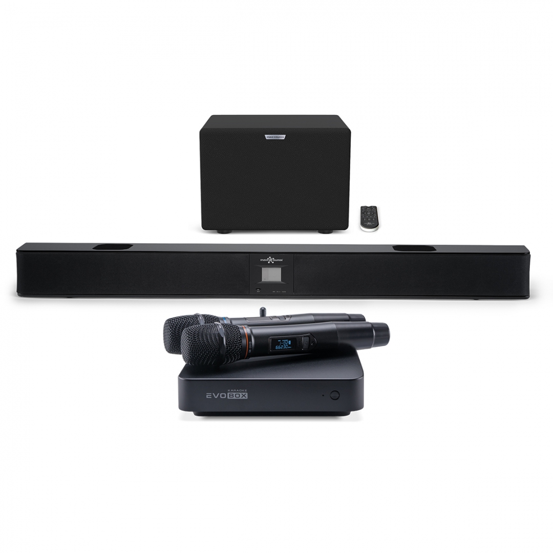 караоке-комплект EVOBOX Plus + EvoSound Bar (саундбар с караоке) в Ханты-Мансийске