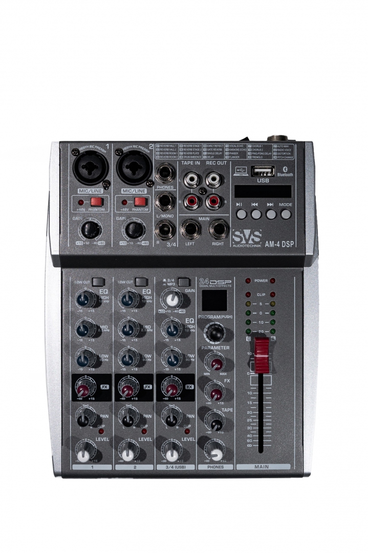 SVS Audiotechnik mixers AM-4 DSP Аналоговый микшерный пульт, 4-канала в Ханты-Мансийске