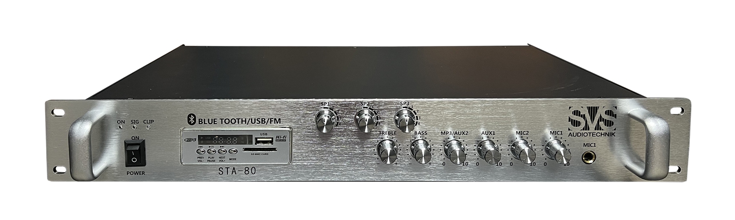 SVS Audiotechnik STA-80 Микшер-усилитель для систем Public Address в Ханты-Мансийске